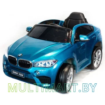 Электромобиль Toyland BMW X6M mini (синий/краска)